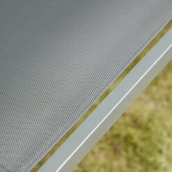 OUTSUNNY Three Person Steel Swing Chair Grey -GardenChic Elegant Shop 5 2 112 43