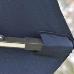 OUTSUNNY Cantilever Garden Parasol Aluminium Blue 3m 14 OUTSUNNY Cantilever Garden Parasol Aluminium Blue 3m -GardenChic Elegant Shop 5 2 133