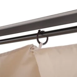 OUTSUNNY Steel Garden Pergola Beige 3m -GardenChic Elegant Shop 5 2 178 1