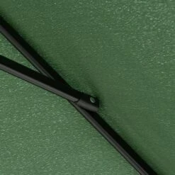 OUTSUNNY Patio Umbrella Metal Green 2 X 3m 13 OUTSUNNY Patio Umbrella Metal Green 2 X 3m -GardenChic Elegant Shop 5 2 185 5