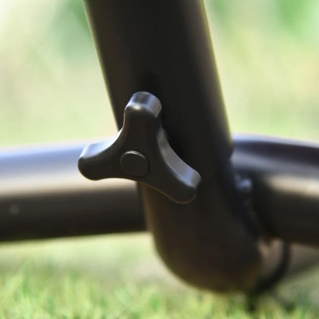 OUTSUNNY Hammock With Metal Stand Red Stripe 277 X 121cm 10 OUTSUNNY Hammock With Metal Stand Red Stripe 277 X 121cm - Image 8