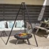 Tripod With Hanging Grill
