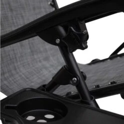 Zero Gravity Grey Relaxers With Drinks And Phone Holder -GardenChic Elegant Shop 650009 2pcs 7 3