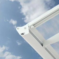 Bordeaux 4460 Door Canopy White Twin Wall 14 X 5 -GardenChic Elegant Shop 706830 3