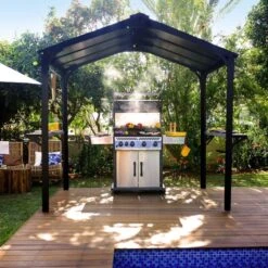 Austin 2400 BBQ Shelter Gazebo 8 X 6 -GardenChic Elegant Shop 706835 10