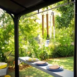 Austin 2400 BBQ Shelter Gazebo 8 X 6 -GardenChic Elegant Shop 706835 19