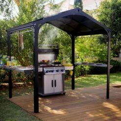Austin 2400 BBQ Shelter Gazebo 8 X 6 -GardenChic Elegant Shop 706835 8