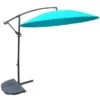 Blue Round Shanghai Cantilever Parasol 3m