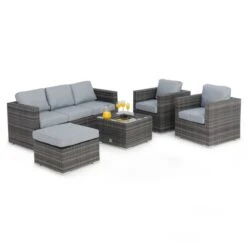 Maze Georgia Sofa Set With Ice Bucket 20 Maze Georgia Sofa Set With Ice Bucket -GardenChic Elegant Shop georgia 3 seat grey sq 3
