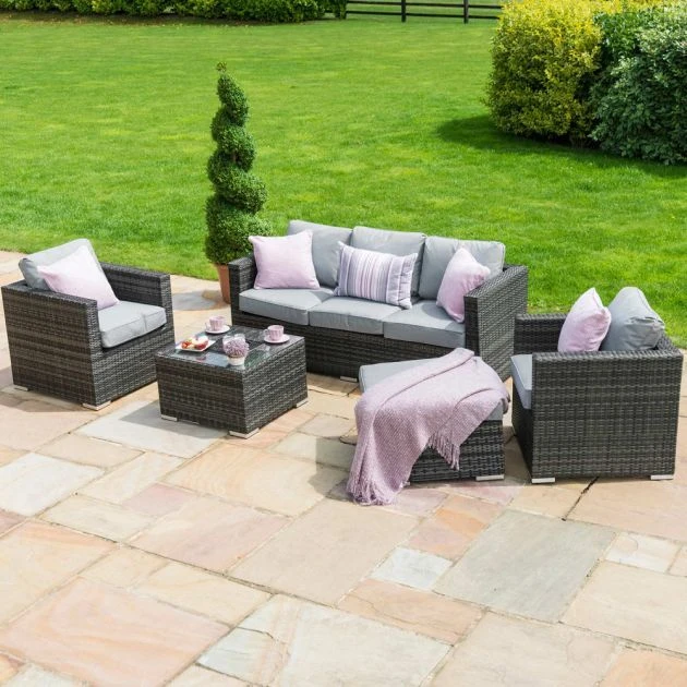 Maze Georgia Sofa Set With Ice Bucket 3 Maze Georgia Sofa Set With Ice Bucket