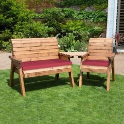 3 Seater Companion Set Angled -GardenChic Elegant Shop hb03b