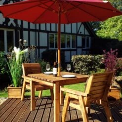 2 Seater Square Bistro Set