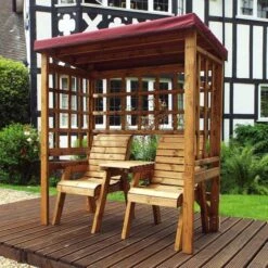 Henley Twin Seat Arbour 11 Henley Twin Seat Arbour -GardenChic Elegant Shop hb148b pic7