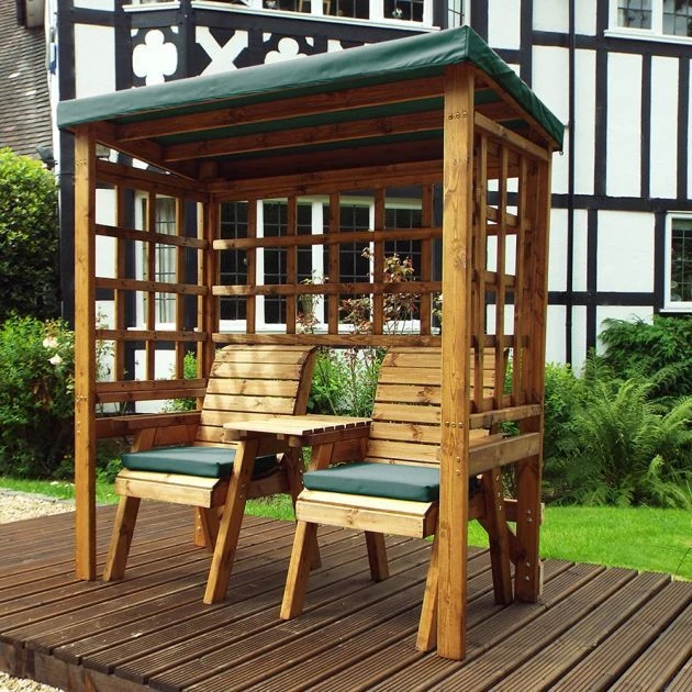 Henley Twin Seat Arbour 6 Henley Twin Seat Arbour - Image 4