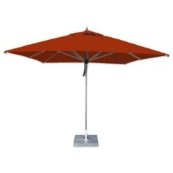 Hurricane 2.6m Square Spuncrylic Parasol -GardenChic Elegant Shop hurricane sq terracotta preview.jpeg 2