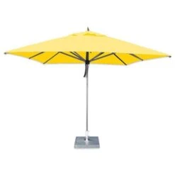 Hurricane 2.0m Square Spuncrylic Parasol -GardenChic Elegant Shop hurricane sq yellow preview.jpeg