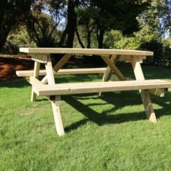 Deluxe Picnic Table 180cm 12 Deluxe Picnic Table 180cm -GardenChic Elegant Shop img 1406
