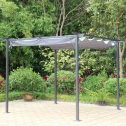 Prague Grey Pergola Gazebo 3.5 X 3.5m With Easy Pulley System 11 Prague Grey Pergola Gazebo 3.5 X 3.5m With Easy Pulley System -GardenChic Elegant Shop img 5515 scaled 3 1