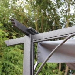 Prague Grey Pergola Gazebo 3.5 X 3.5m With Easy Pulley System 12 Prague Grey Pergola Gazebo 3.5 X 3.5m With Easy Pulley System -GardenChic Elegant Shop img 5519 3000x2000 4 1