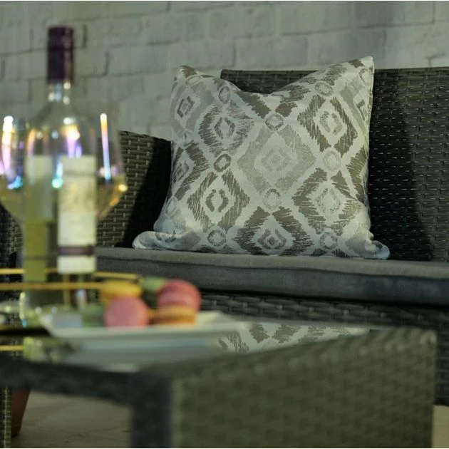 Nevada Grey Rattan Conversation Set 4 Seater 9 Nevada Grey Rattan Conversation Set 4 Seater - Image 7