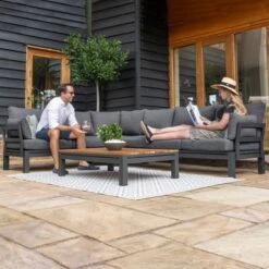 Maze Oslo Corner Sofa Group 29 Maze Oslo Corner Sofa Group -GardenChic Elegant Shop oslo corner sofa 35 rt sq