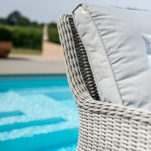 Maze Oxford Royal Rattan Corner Dining Sofa Set Grey 8 Seater Rising Table & Ice Bucket 8 Maze Oxford Royal Rattan Corner Dining Sofa Set Grey 8 Seater Rising Table & Ice Bucket - Image 6