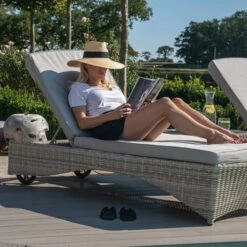 Maze Rattan Oxford Sunlounger Set -GardenChic Elegant Shop oxford sunlounger set 11 sq
