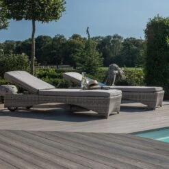 Maze Rattan Oxford Sunlounger Set -GardenChic Elegant Shop oxford sunlounger set 47 sq