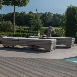 Maze Rattan Oxford Sunlounger Set -GardenChic Elegant Shop oxford sunlounger set 49 sq