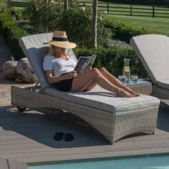 Maze Rattan Oxford Sunlounger Set -GardenChic Elegant Shop oxford sunlounger set 6 sqa