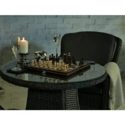 Paris Grey Rattan Bistro Set With Imperial Chairs 2 Seater -GardenChic Elegant Shop par70imp 7