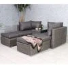 Paris Grey Rattan Multi Relaxer Sun Lounger Set 4 Seater 2 Paris Grey Rattan Multi Relaxer Sun Lounger Set 4 Seater -GardenChic Elegant Shop parsunlou1