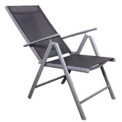 Rio Recliner Dining Set With Parasol 4 Seater -GardenChic Elegant Shop rio recliner chair 4