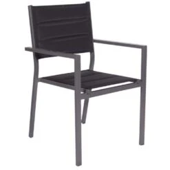 Sorrento Padded Dining Set With Parasol 4 Seater -GardenChic Elegant Shop sor 02 chair 1 1