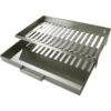 Stainless Steel Fire Grate And Ash Pan 1 Stainless Steel Fire Grate And Ash Pan -GardenChic Elegant Shop stainless steel fire grate and ash pan 1