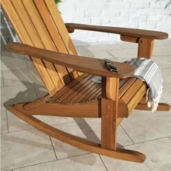 Vermont Rocking Adirondack Armchair -GardenChic Elegant Shop ver003 lifestyle rc 1 4