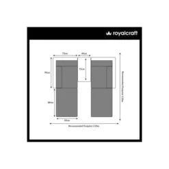 Wentworth Natural Rattan Multi Relaxer Sun Lounger Set 4 Seater -GardenChic Elegant Shop wensunlou ws 15